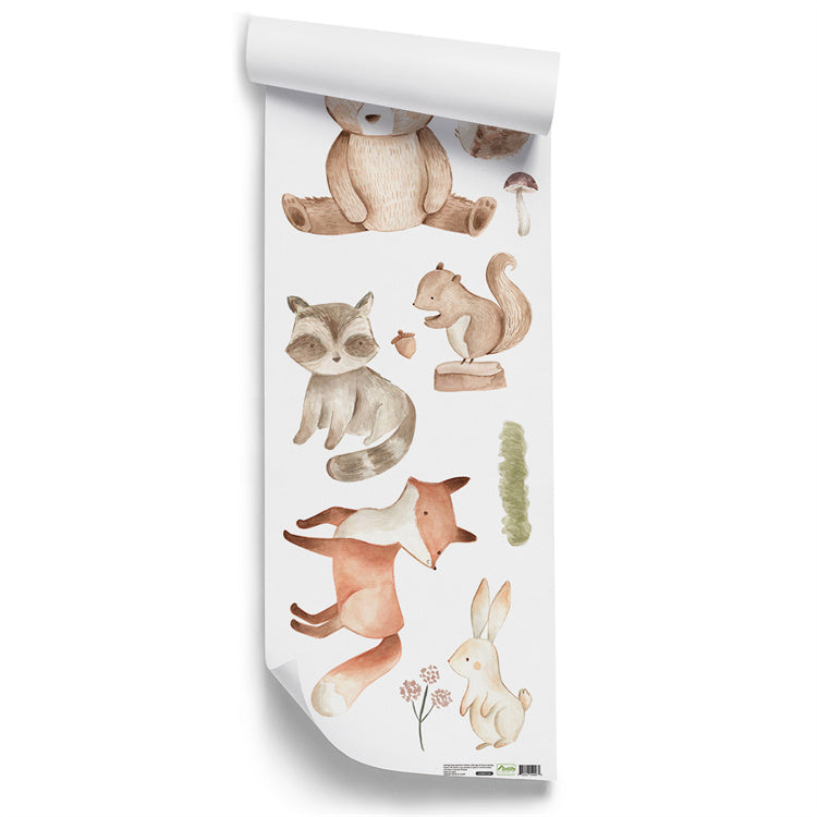 Animal Wall Decal | Forest Animals - iKids