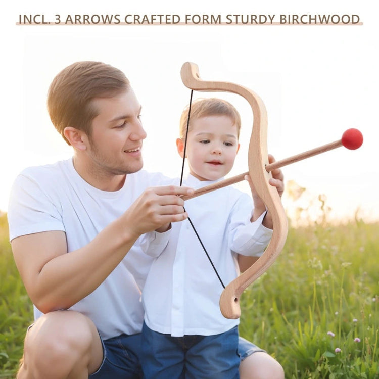 Wooden Archery Bow & Arrow Play Toy Set for Young Adventurers from iKids.co.za