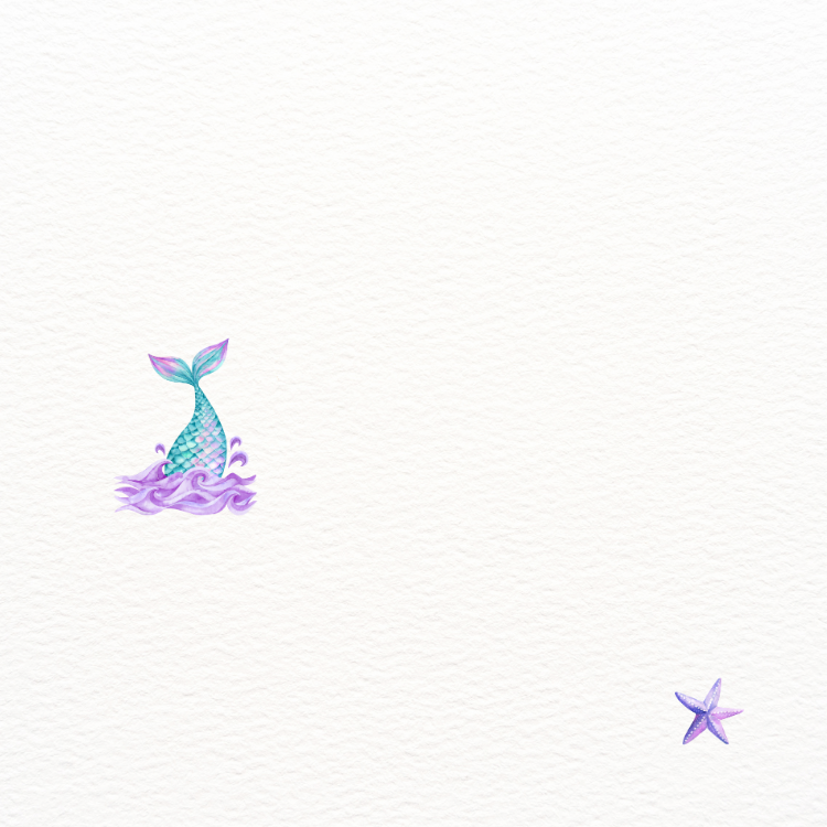 Mermaid Custom Birthday Card from iKids