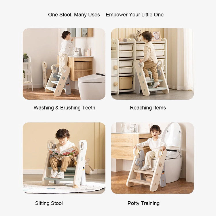 Foldable Toddler Learning Step Stool from iKids.co.za
