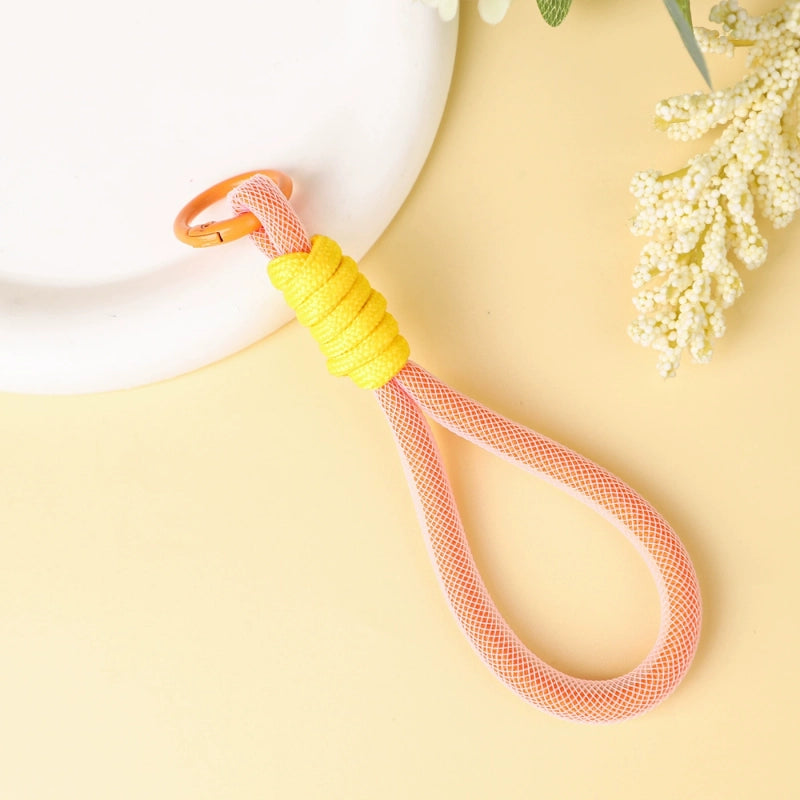 Short Mesh Wrist Lanyard | Multiple Colours