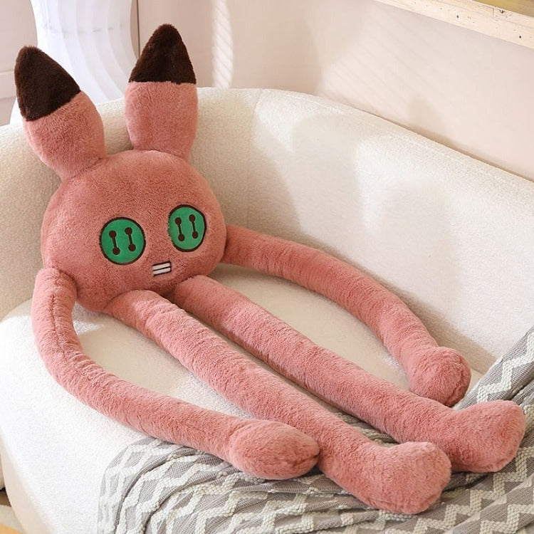Long Leg Octopus Plush Pillow | Pink Rabbit - iKids