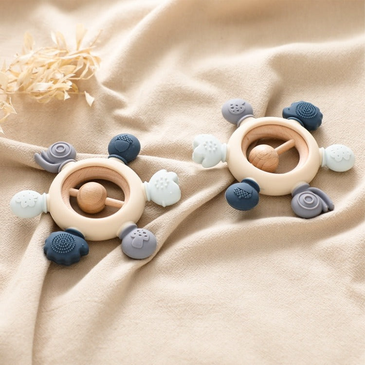 Forest Jingle Baby Teether | Blue - iKids