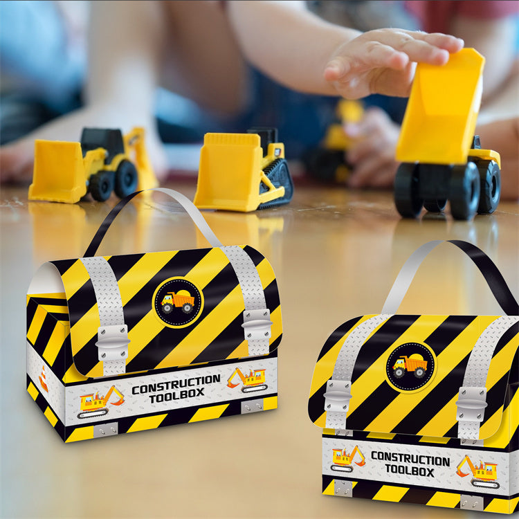Party Favor Box | Construction | 12 Pcs - iKids