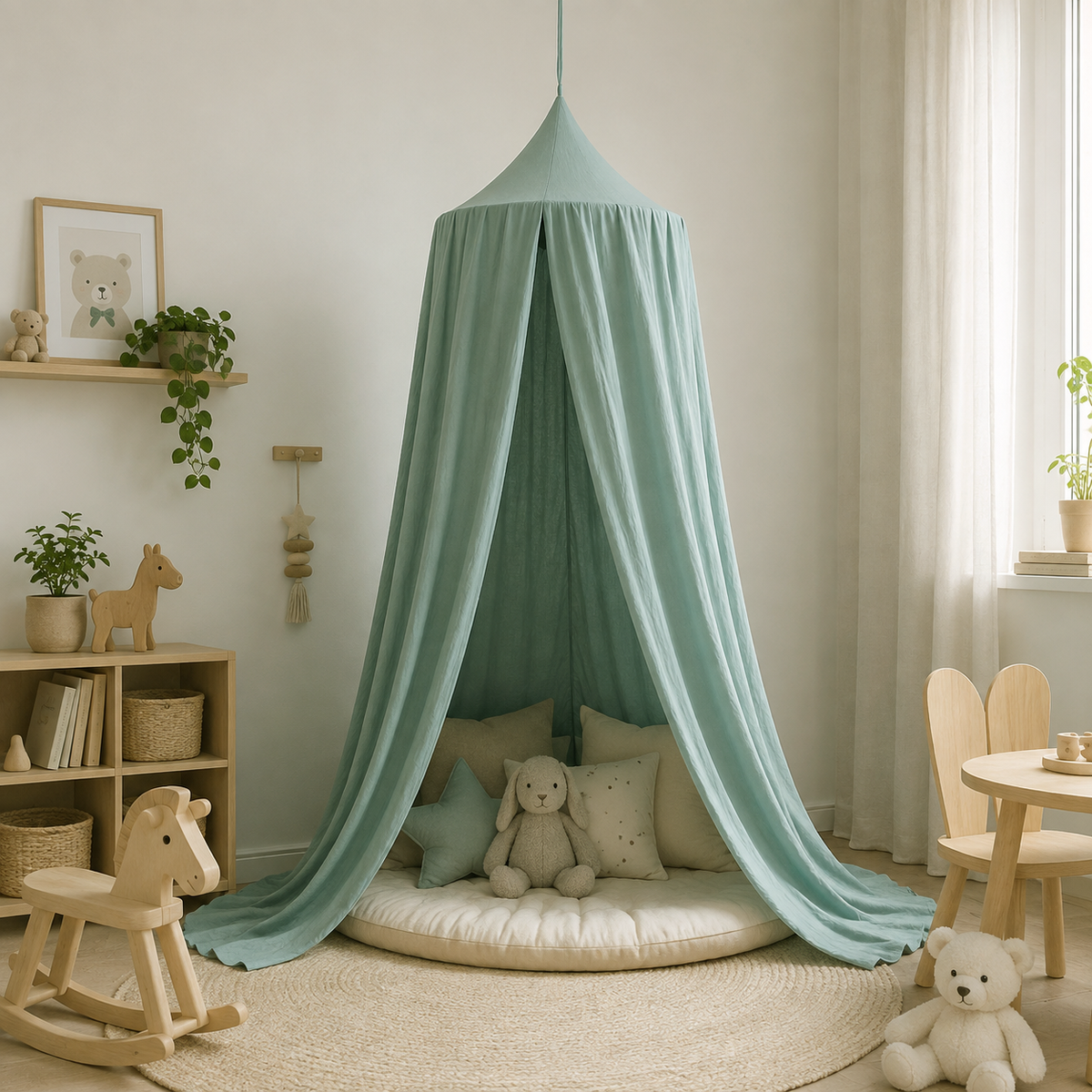 Sea Foam Hanging Tent Canopy from iKids.co.za