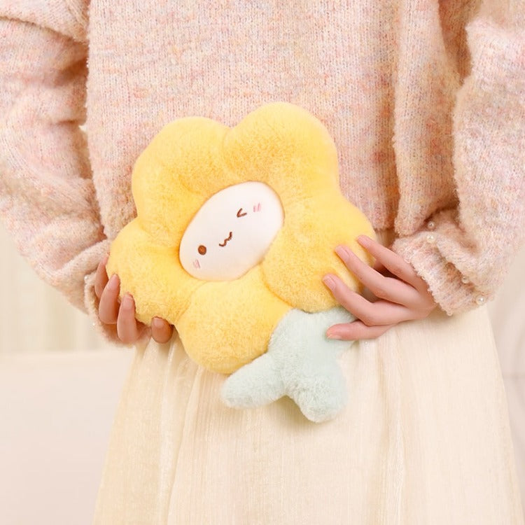 Small Fluffy Plushie Collection | Daisy Flower - iKids