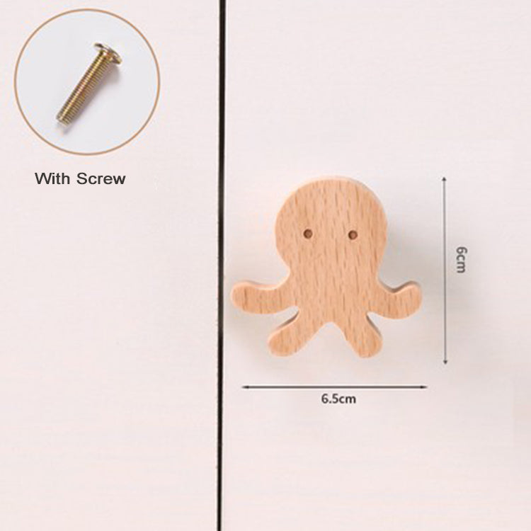 Animal Cupboard Knob | Octopus - iKids