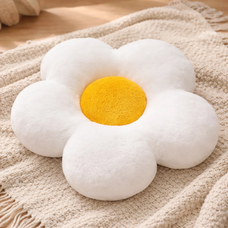 White Cute Flower Shaped Cushion from iKids.co.za