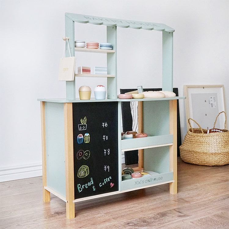 Nunukids Wooden Bakery House with Food - iKids