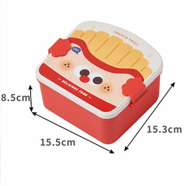Food Shaped Cute Lunch Box | French Fries - iKids