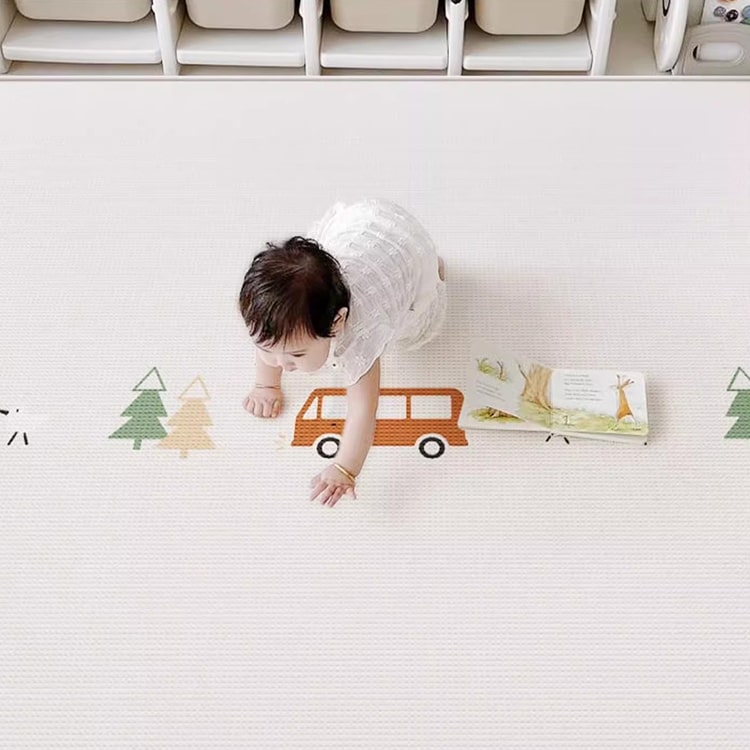 City & Bus Reversible Play Mat - iKids