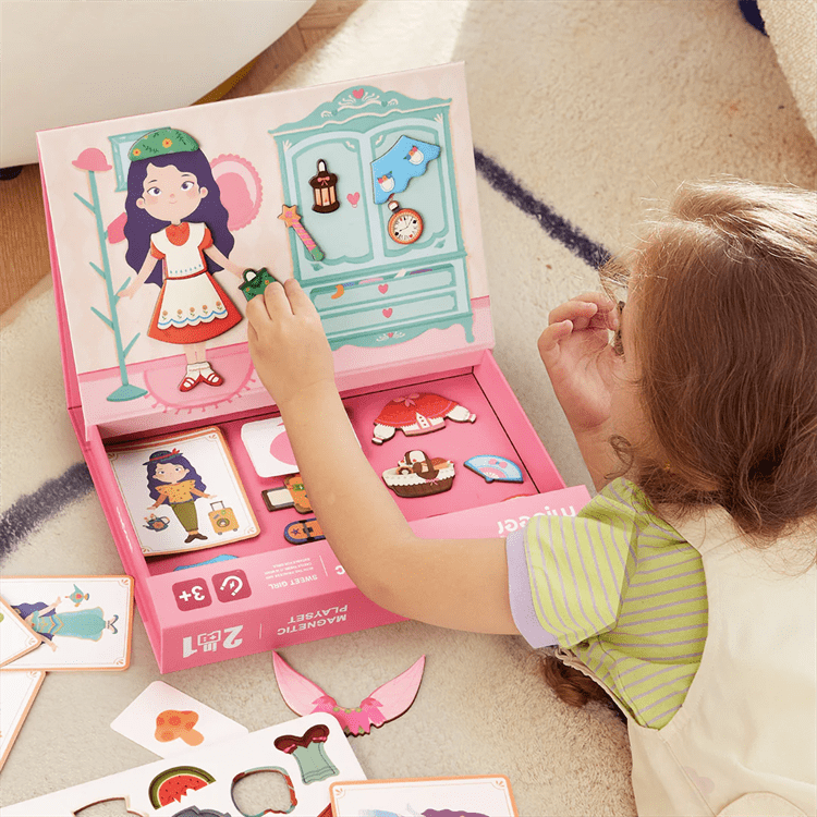 Mideer Magnetic Puzzle | Sweet Girl MD3233 - iKids