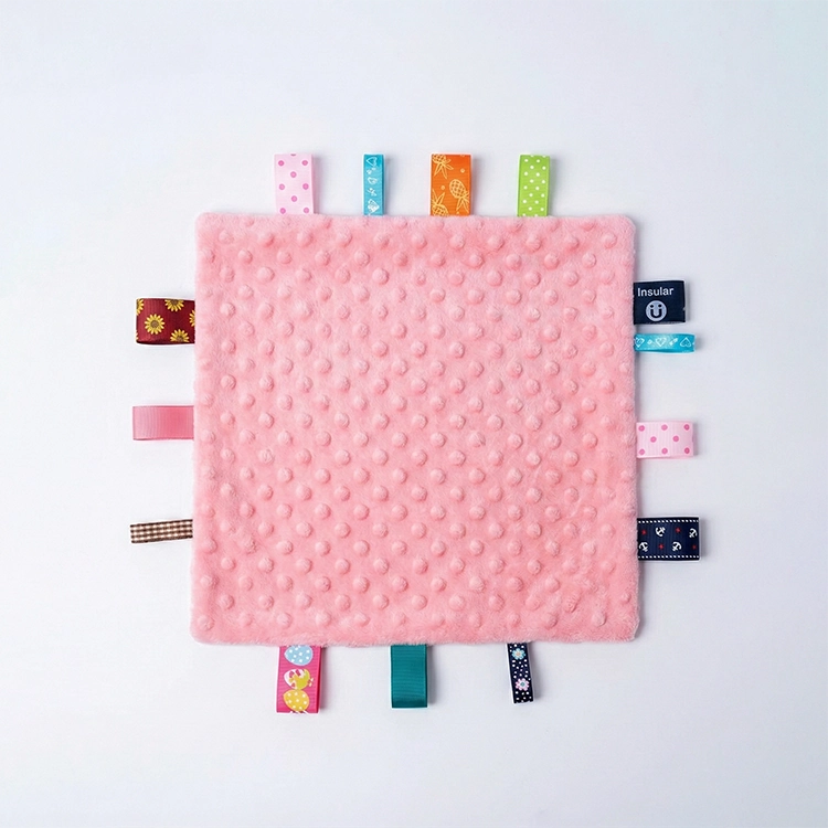 Pink Taglet Security Blanket by iKids