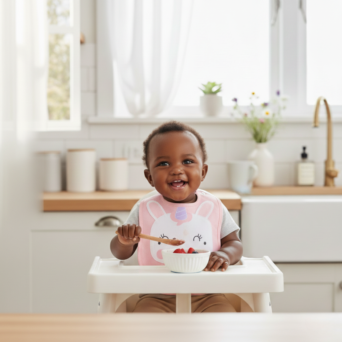 Forest Face Bib | Unicorn