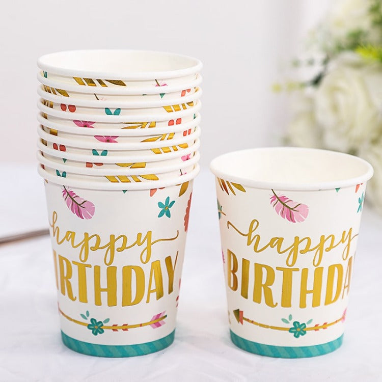 Party Paper Cup | Arrow | Set of 10 - iKids