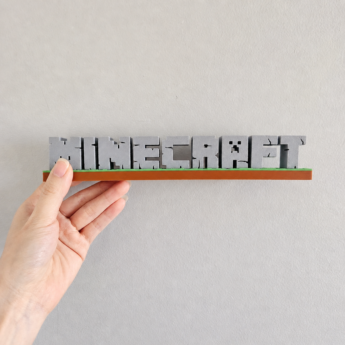 Minecraft Block Display Sign from iKids Studio