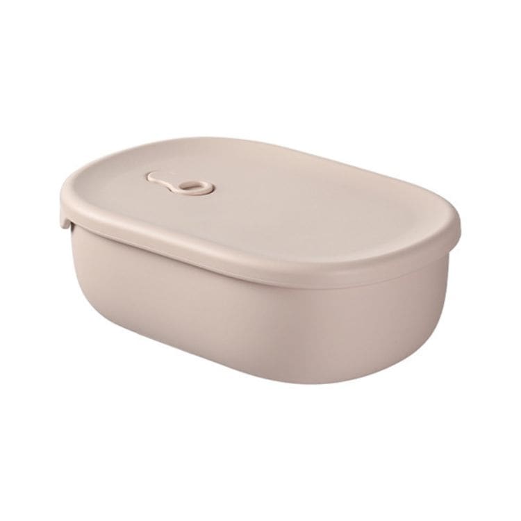 Pink Divided Sealed Silicone Lunch Box - iKids