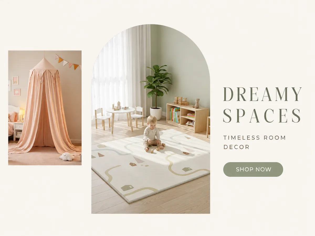 Nursery decor, playroom decor and children's room accessories