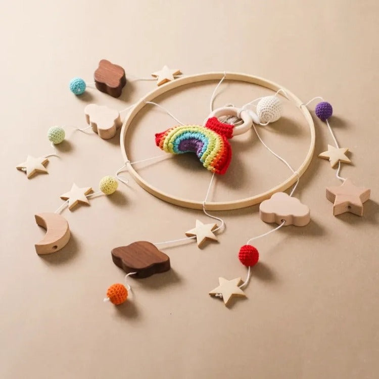 Nordic Baby Crib Mobile | Rainbow - iKids