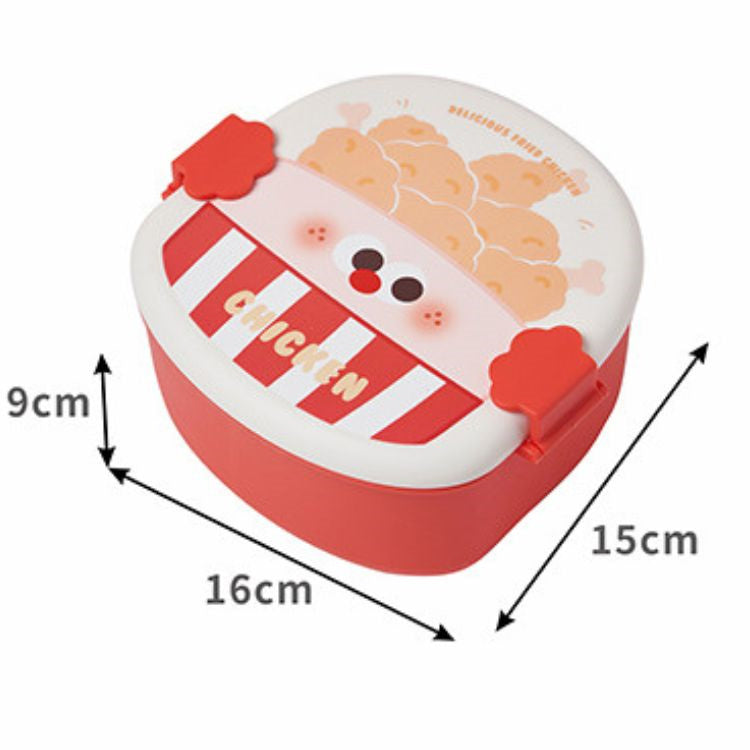 Food Shaped Cute Lunch Box | Fried Chicken - iKids