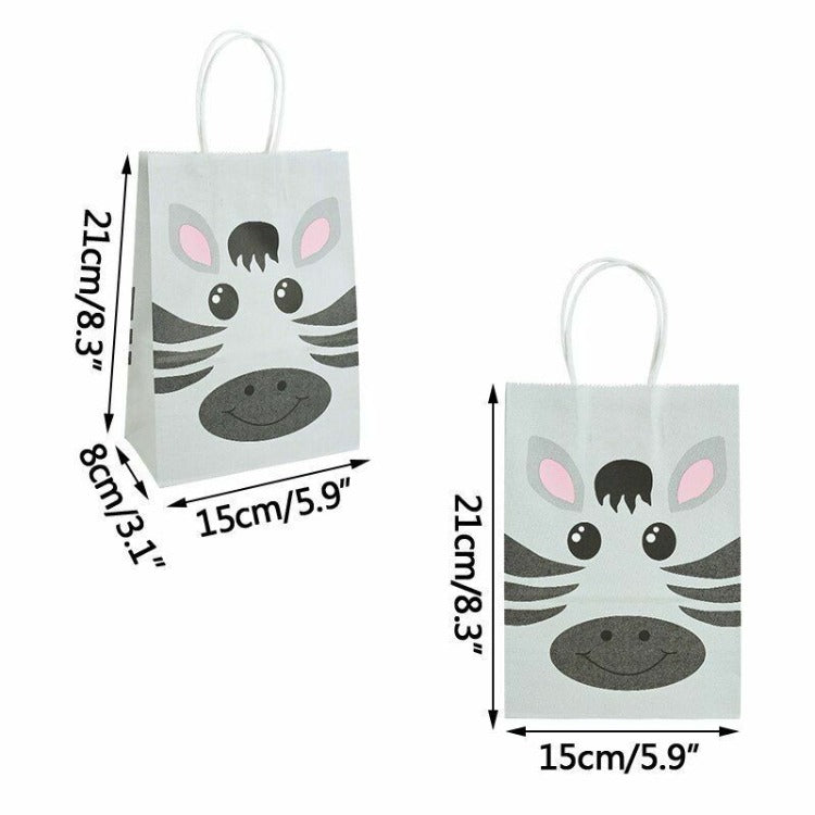 Paper Party Bag | Jungle | 12 Pcs - iKids