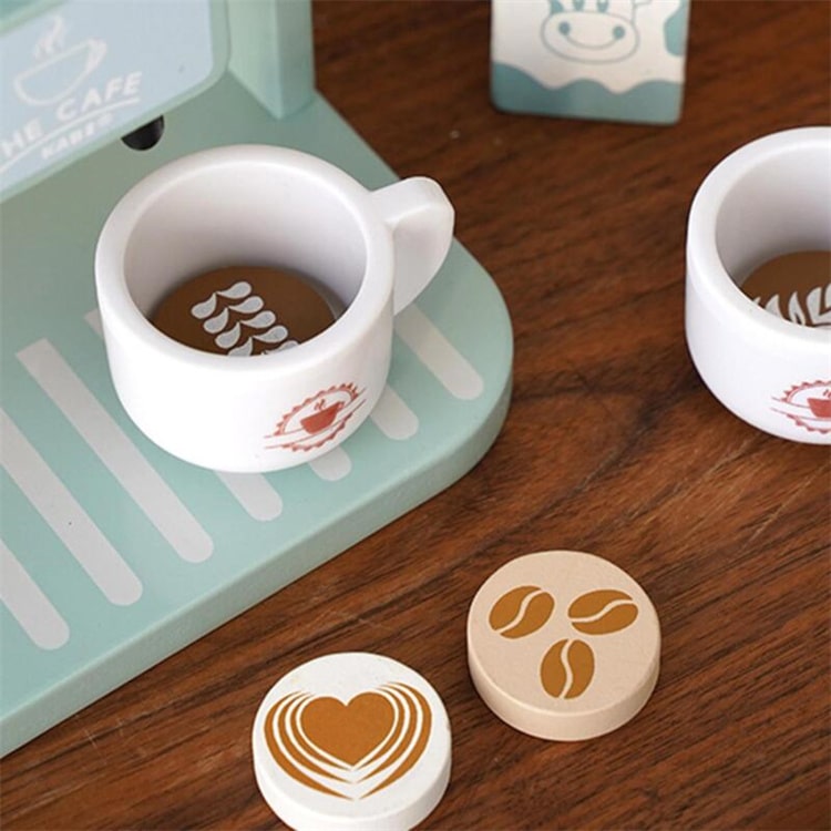 Kabi Wooden Coffee Maker Pretend Toy - iKids