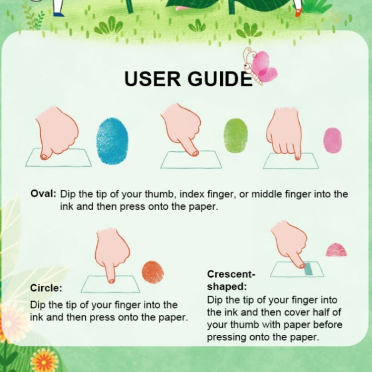 Mideer Creative Finger Paint Kit | Level 1 Secret Garden - iKids