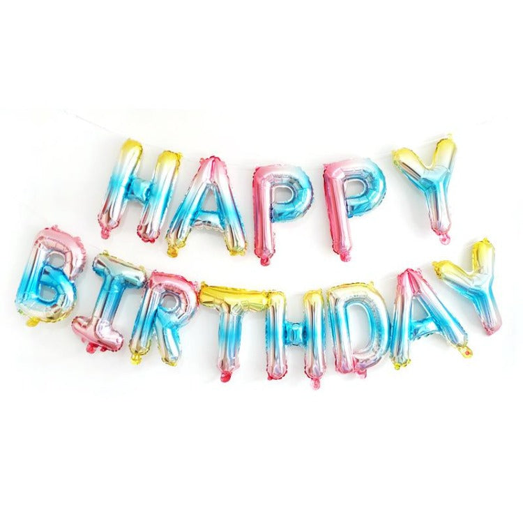 Happy Birthday Letter Balloon Set - iKids