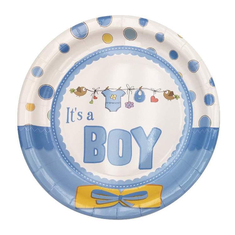 Baby Shower Tableware | It's a Boy | 16 Guests - iKids