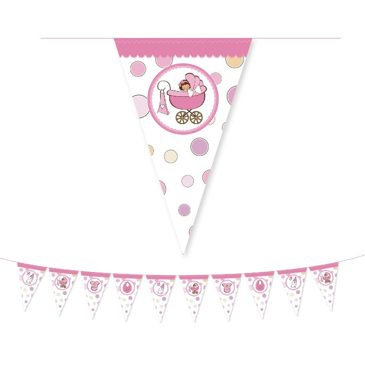 Baby Shower Tableware | It's a Girl | 16 Guests - iKids