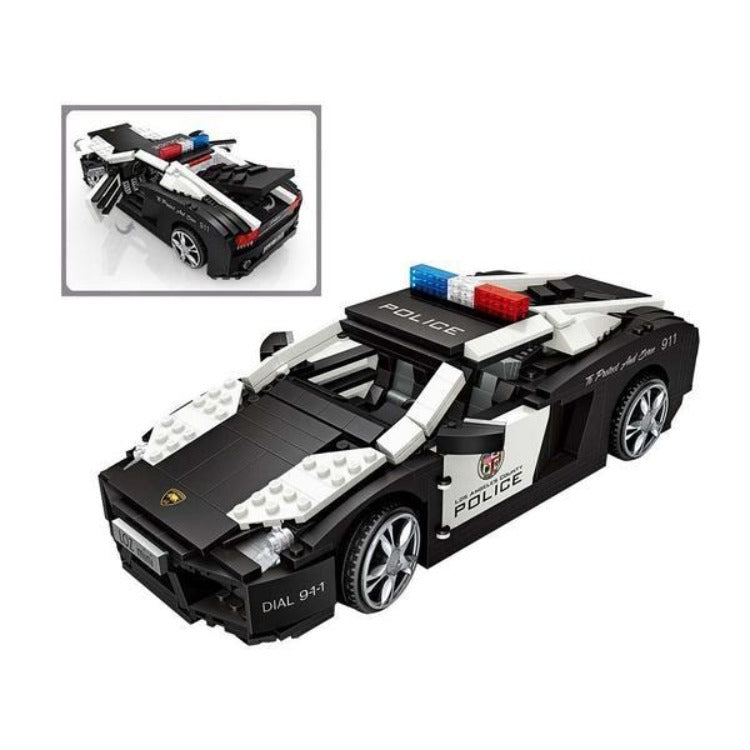 LOZ Mini Blocks Police Car - iKids