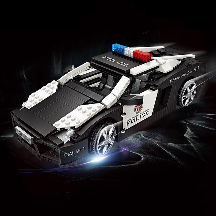 LOZ Mini Blocks Police Car - iKids