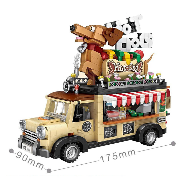 LOZ Mini Blocks Hot Dog Cart - iKids