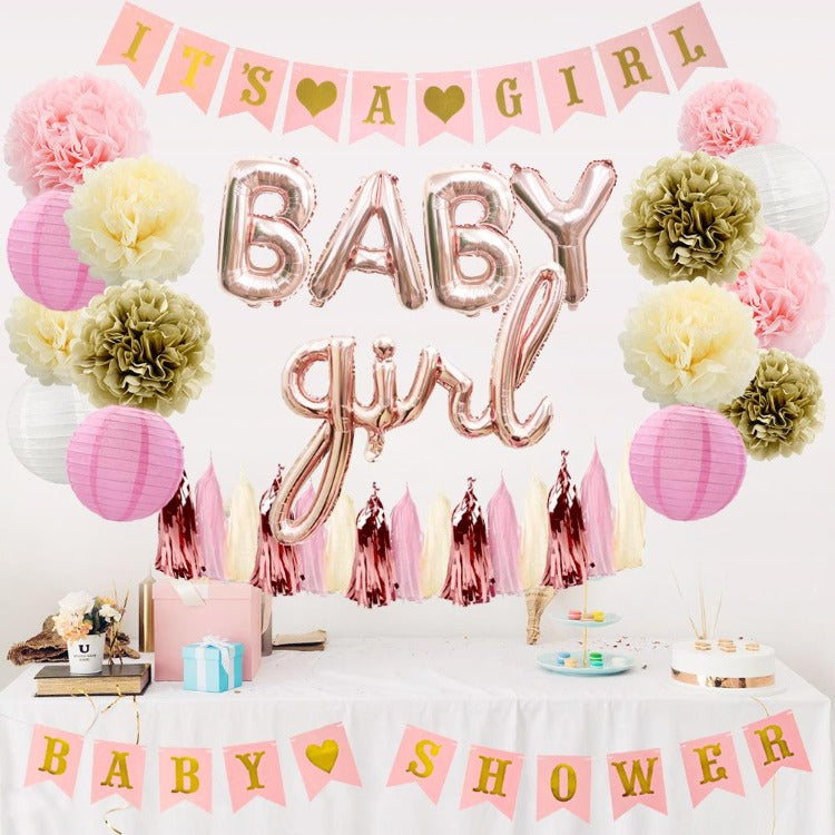 It's Baby Girl Shower Decorations Balloons - iKids