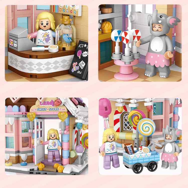 LOZ Mini Building Blocks | Candy House - iKids