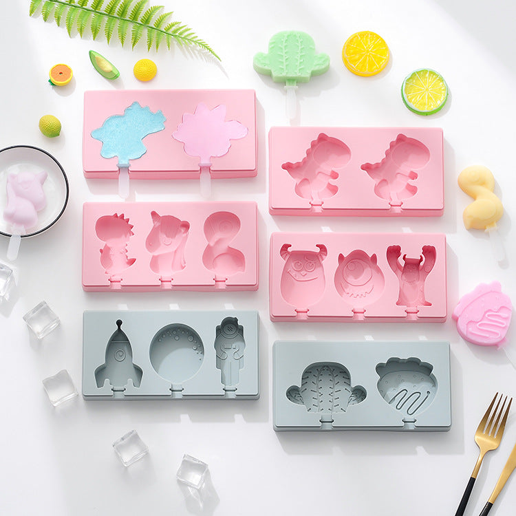 Ice Cream Baby Food DIY Silicone Mould for Chocolate, Candy, Gummy Cut ...