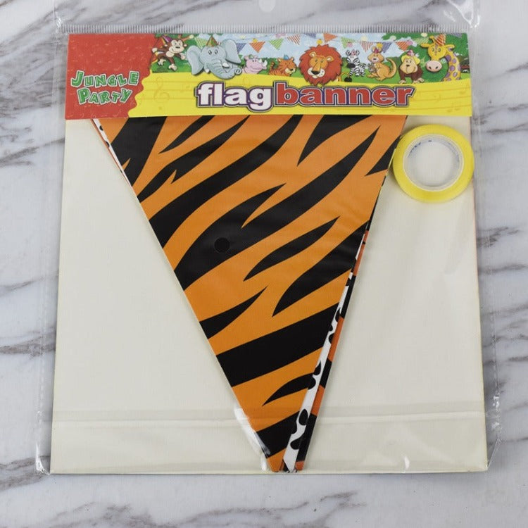 Party Flag Banner | Figure Print - iKids