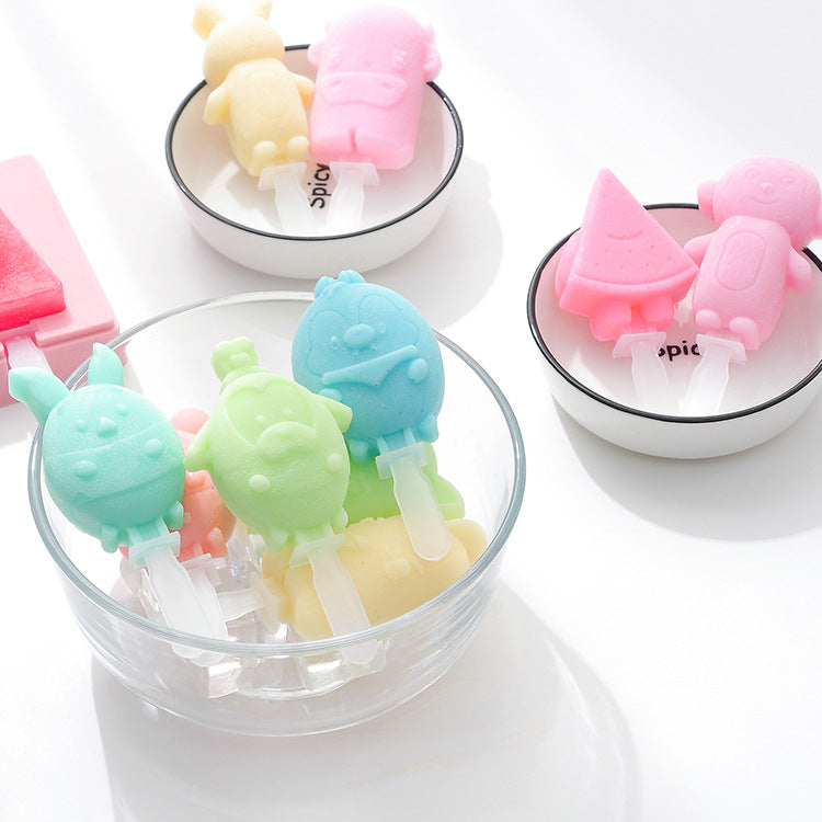 Silicone Mould | 4 Popsicle