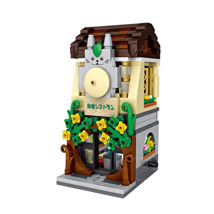 LOZ Mini Street Building Blocks - Japanese Restaurant - iKids