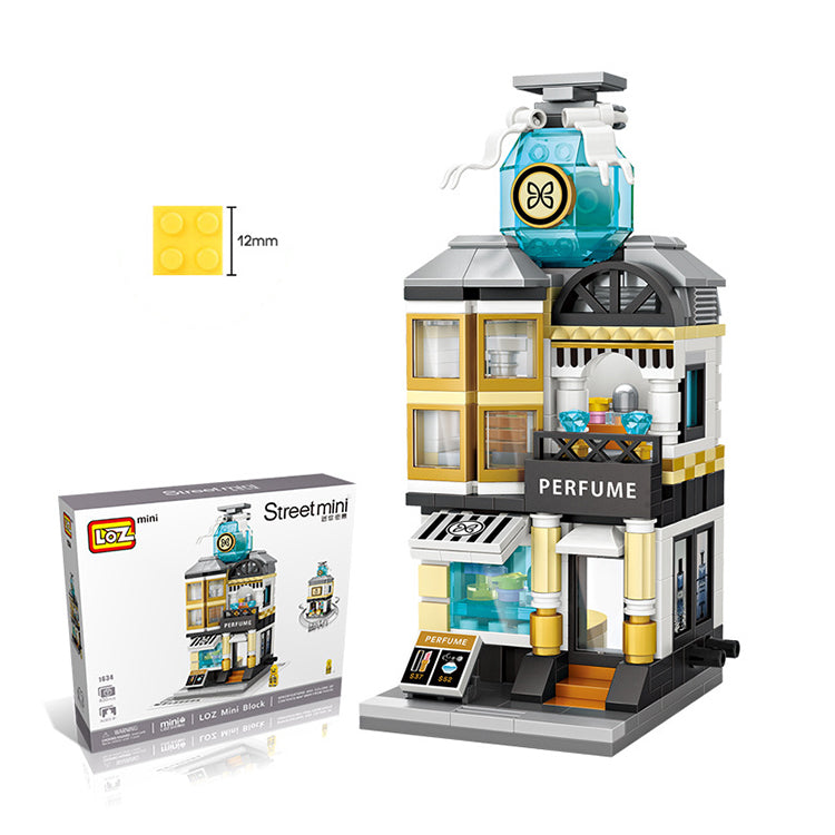 LOZ Mini Street Building Blocks - Perfumery - iKids