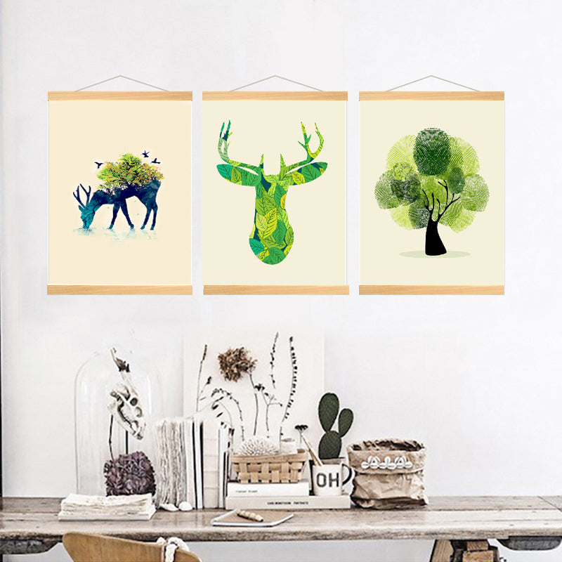 Poster Hanger Frame | Green Deer
