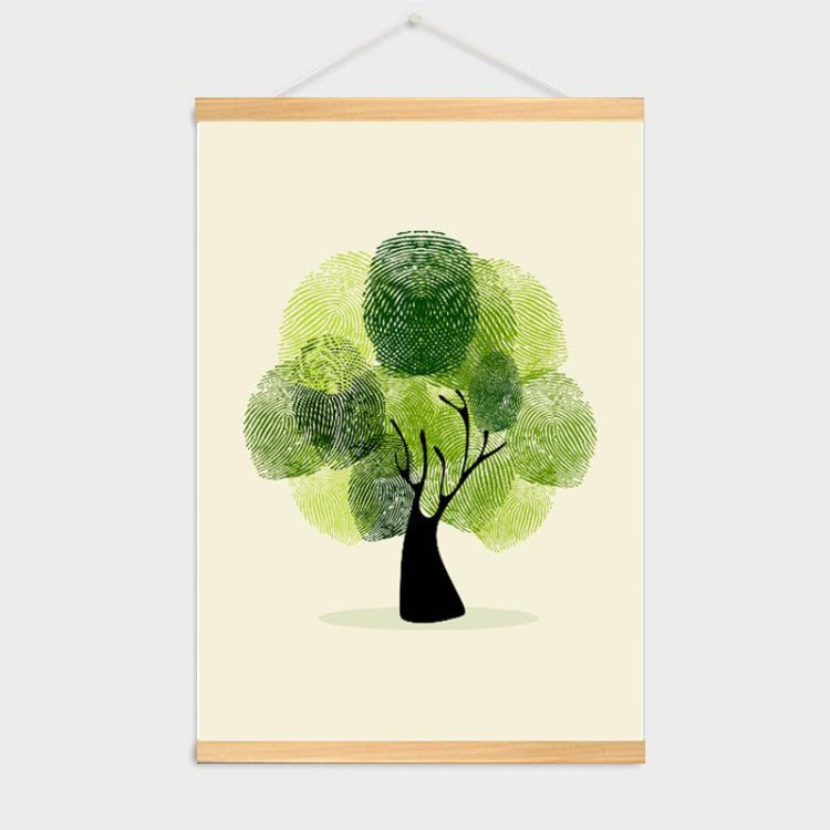 Poster Hanger Frame - Green Tree - iKids