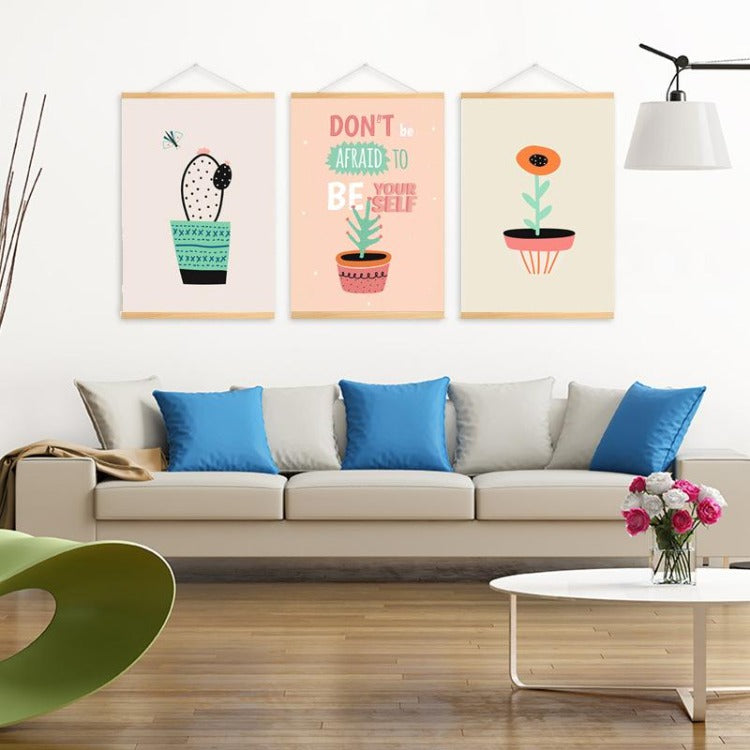 Poster Hanger Frame - Flowerpot Be Yourself