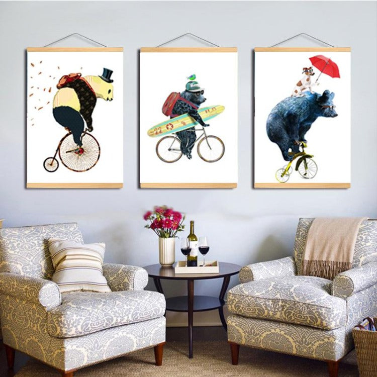 Poster Hanger Frame - Circus Bear - iKids