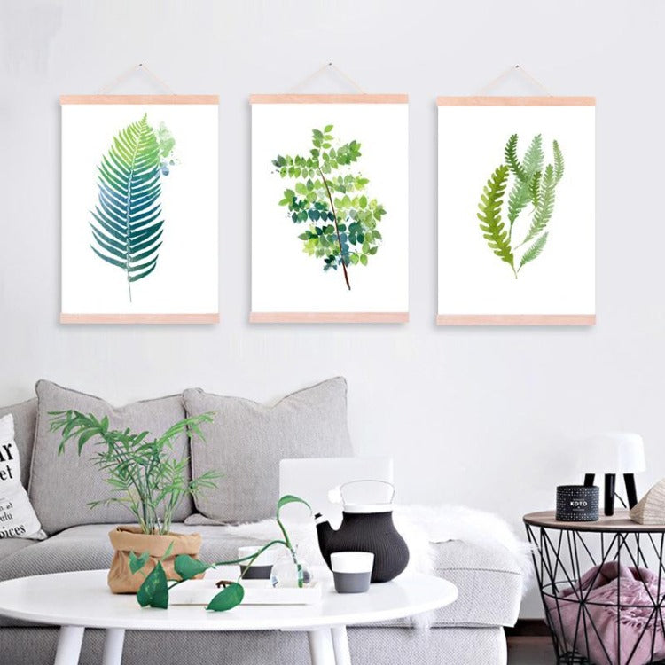 Poster Hanger Frame - Green Leaf - iKids