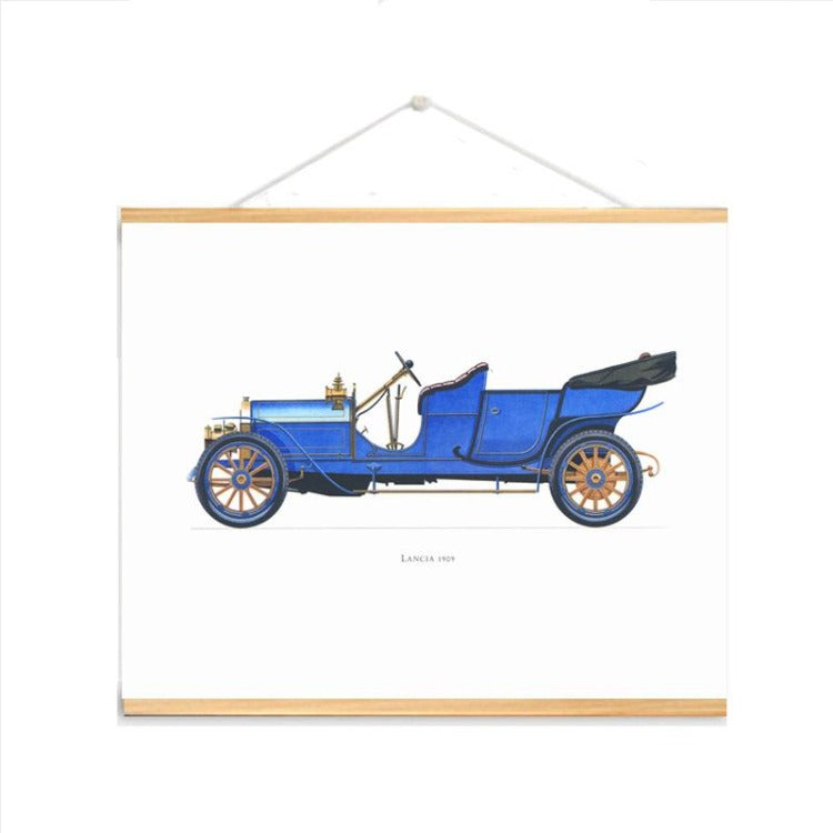 Poster Hanger Frame - Classic Car Luncia - iKids