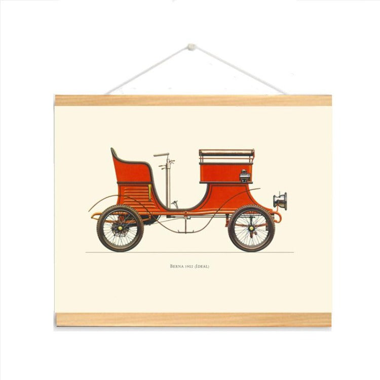 Poster Hanger Frame - Classic Car Berna - iKids