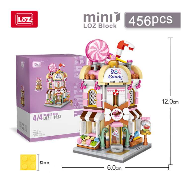 LOZ Mini Street Blocks | Candy Shop - iKids