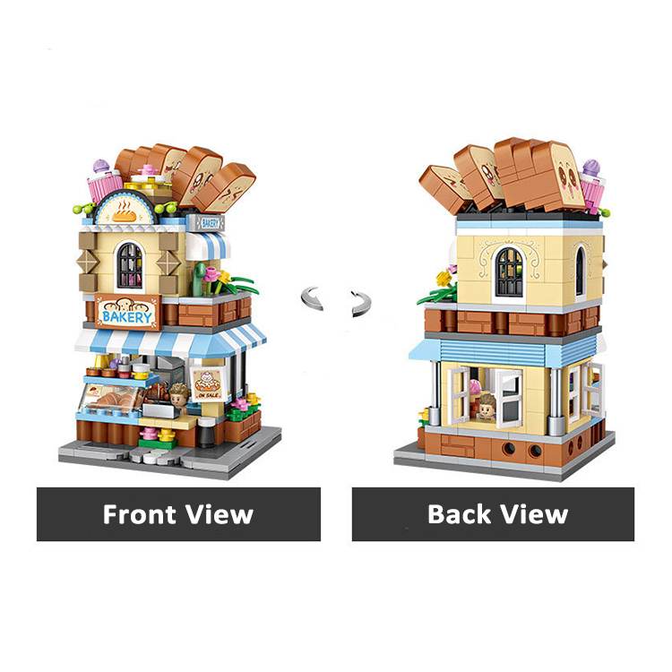 LOZ Mini Street Blocks | Bakery Shop - iKids