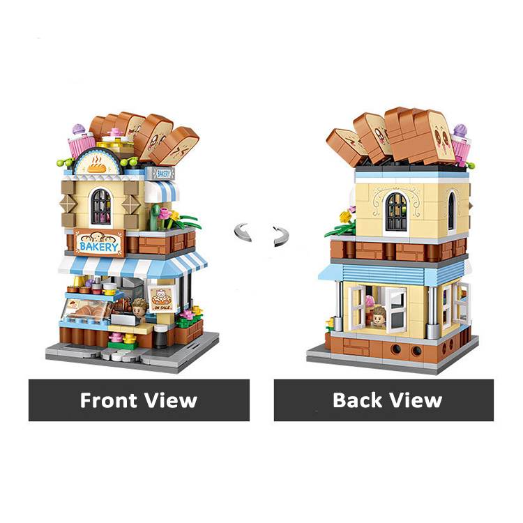 LOZ Mini Street Blocks | Bakery Shop - iKids